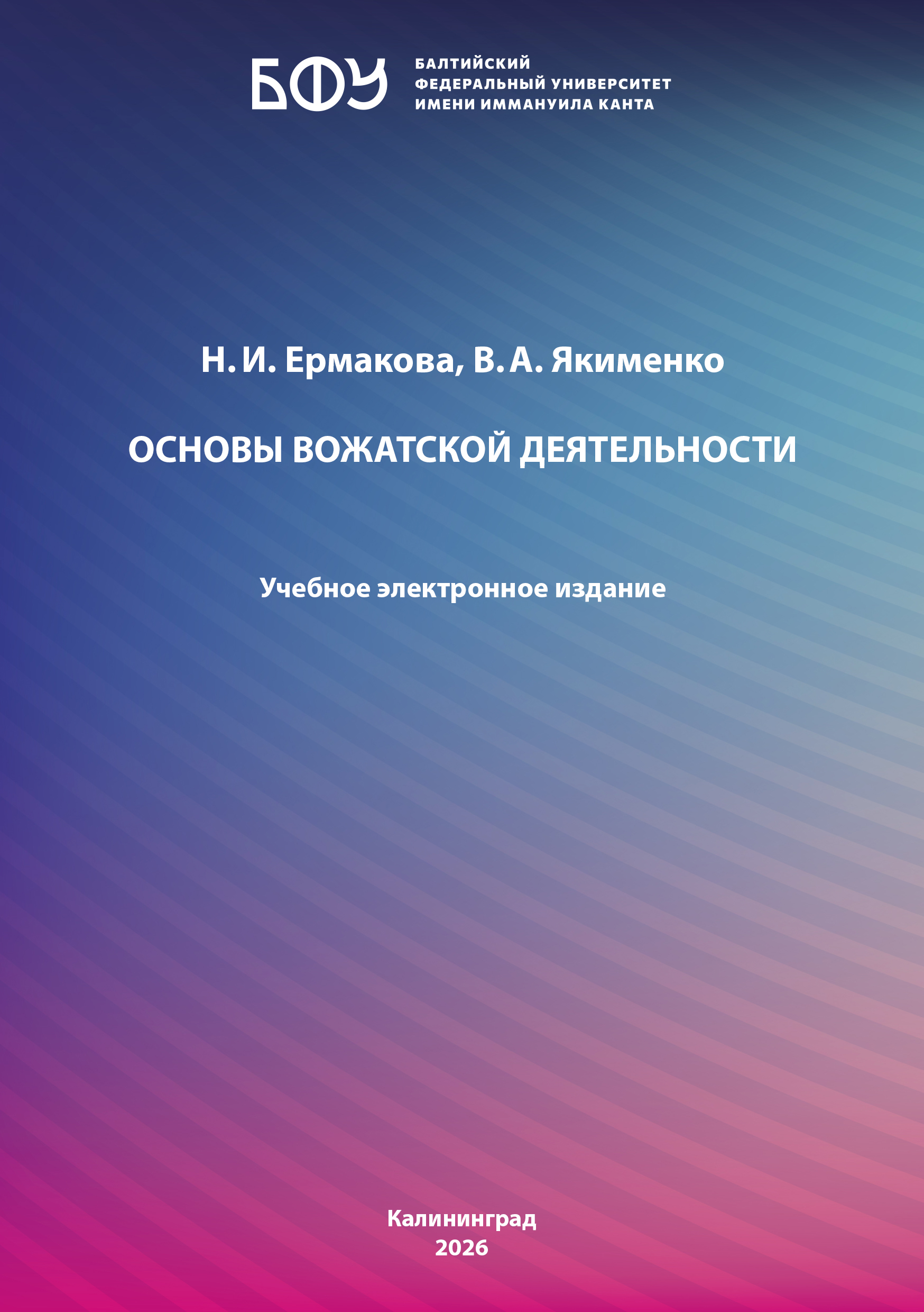 Основы вожатской деятельности 
