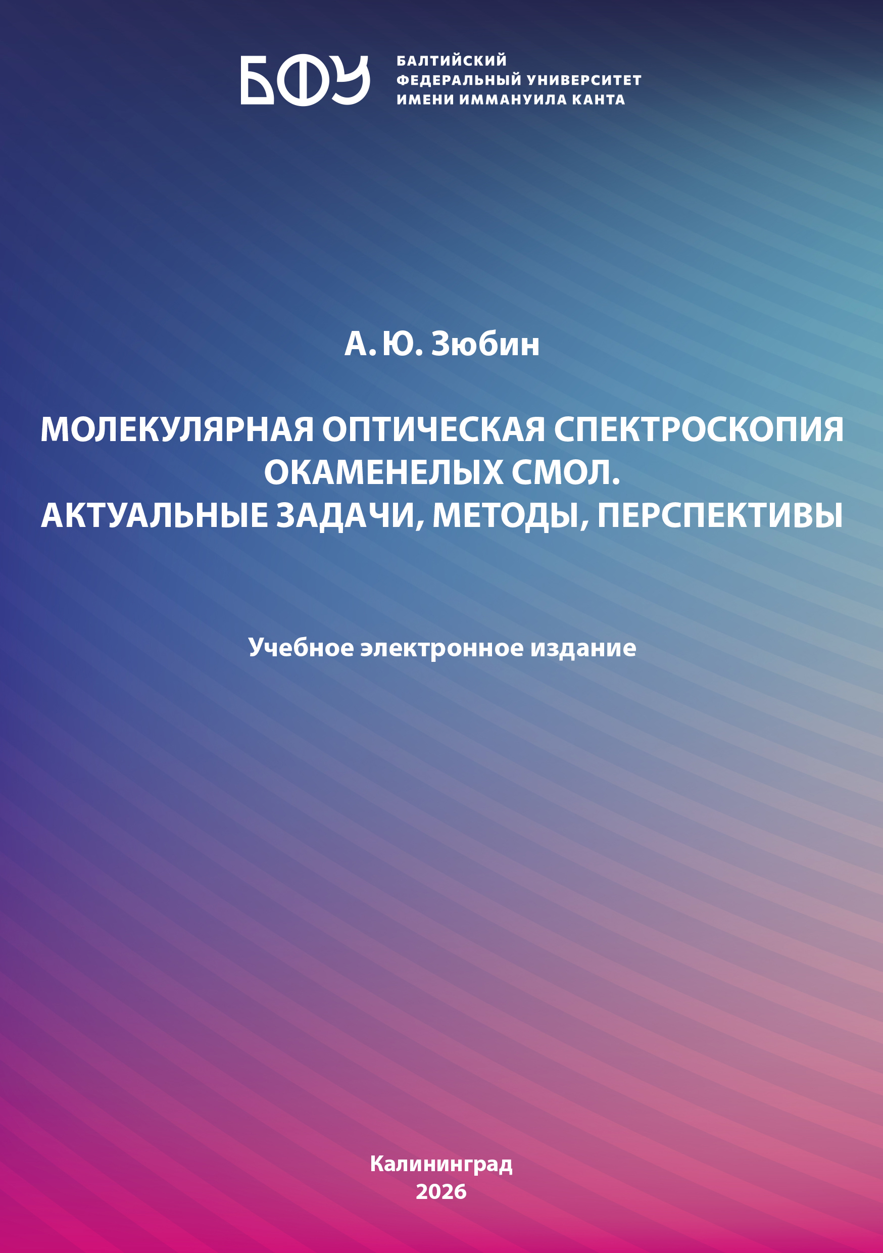 Молекулярная оптическая спектроскопия окаменелых смол. Актуальные задачи, методы, перспективы